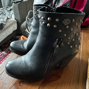 Harley Davidson Womens Booties